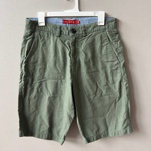 Christian Lacroix Army Green Men's Shorts. Size 34 waist, 10.5 inch inseam